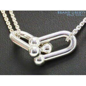 Tiffany Co Double Link Necklace Sterling Silver Newly Polished